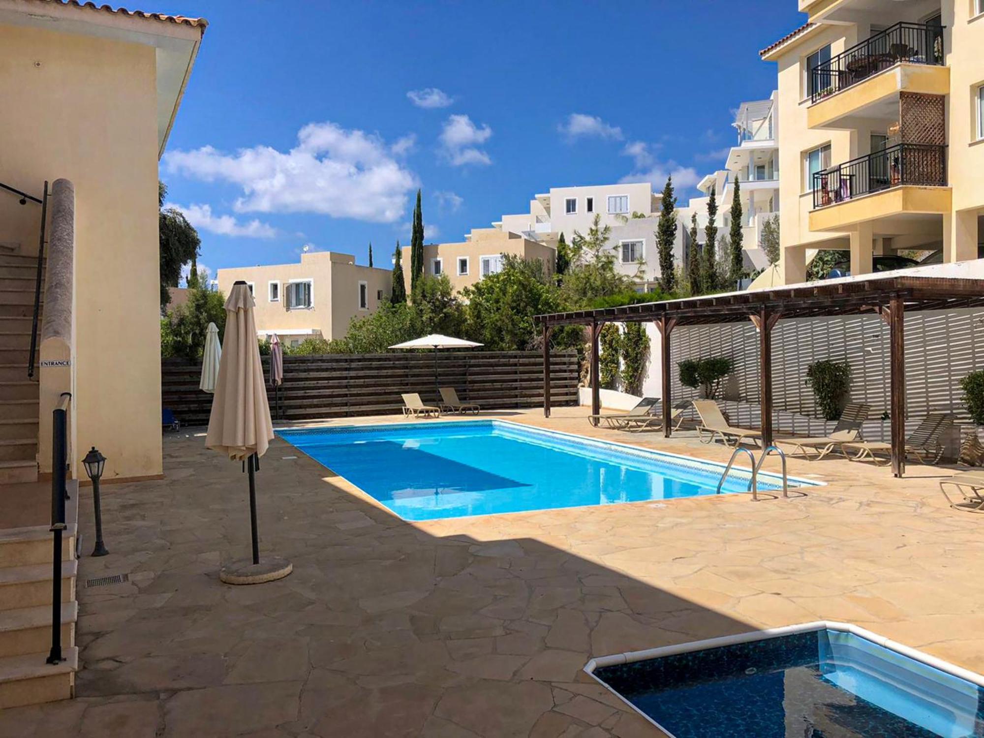 Апартаменти Eden Blue-Horizon 1B, Paphos, Sea View, Pool Konia Екстер'єр фото